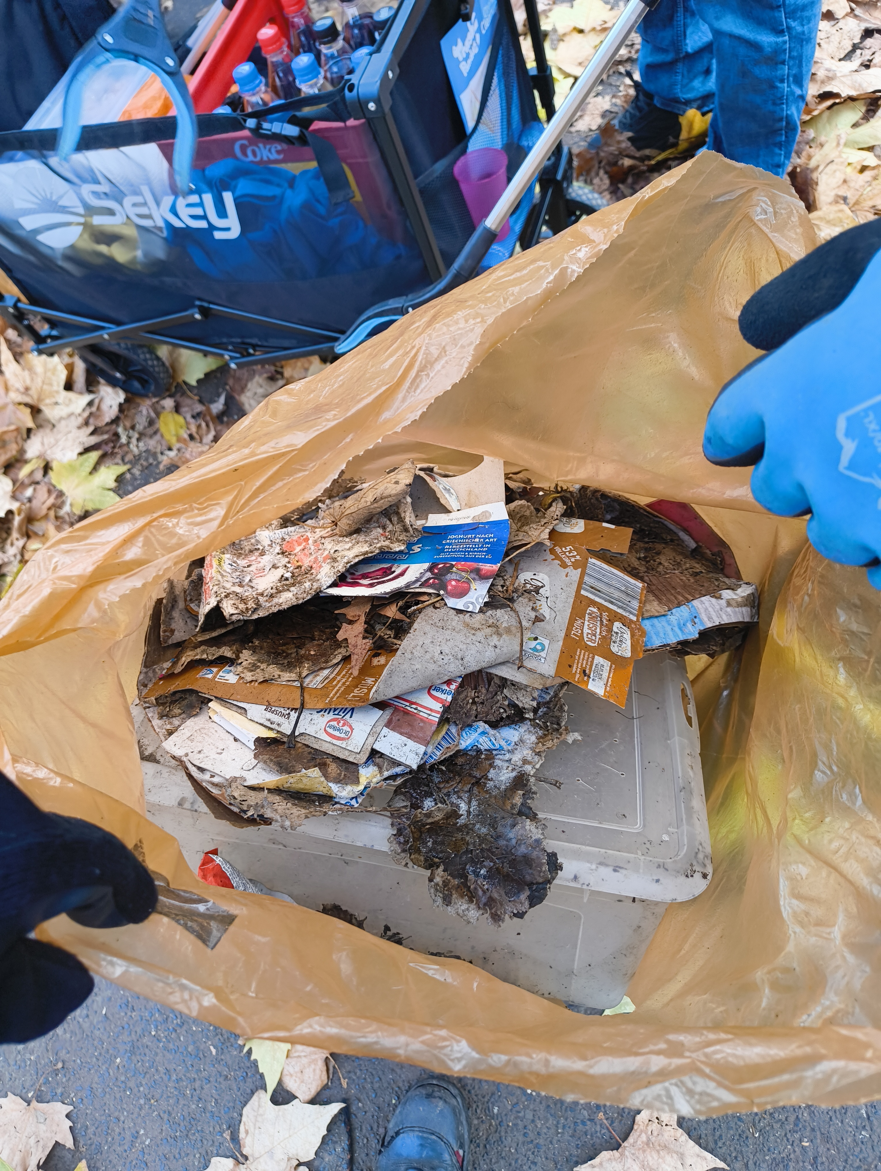 Auch große Sachen waren dabei